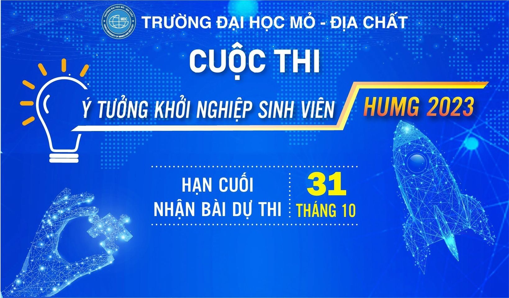 CUỘC THI “Ý TƯỞNG KHỞI NGHIỆP HUMG 2023” - CƠ HỘI CHO CÁC HUMG-ERS ĐAM MÊ KHỞI NGHIỆP