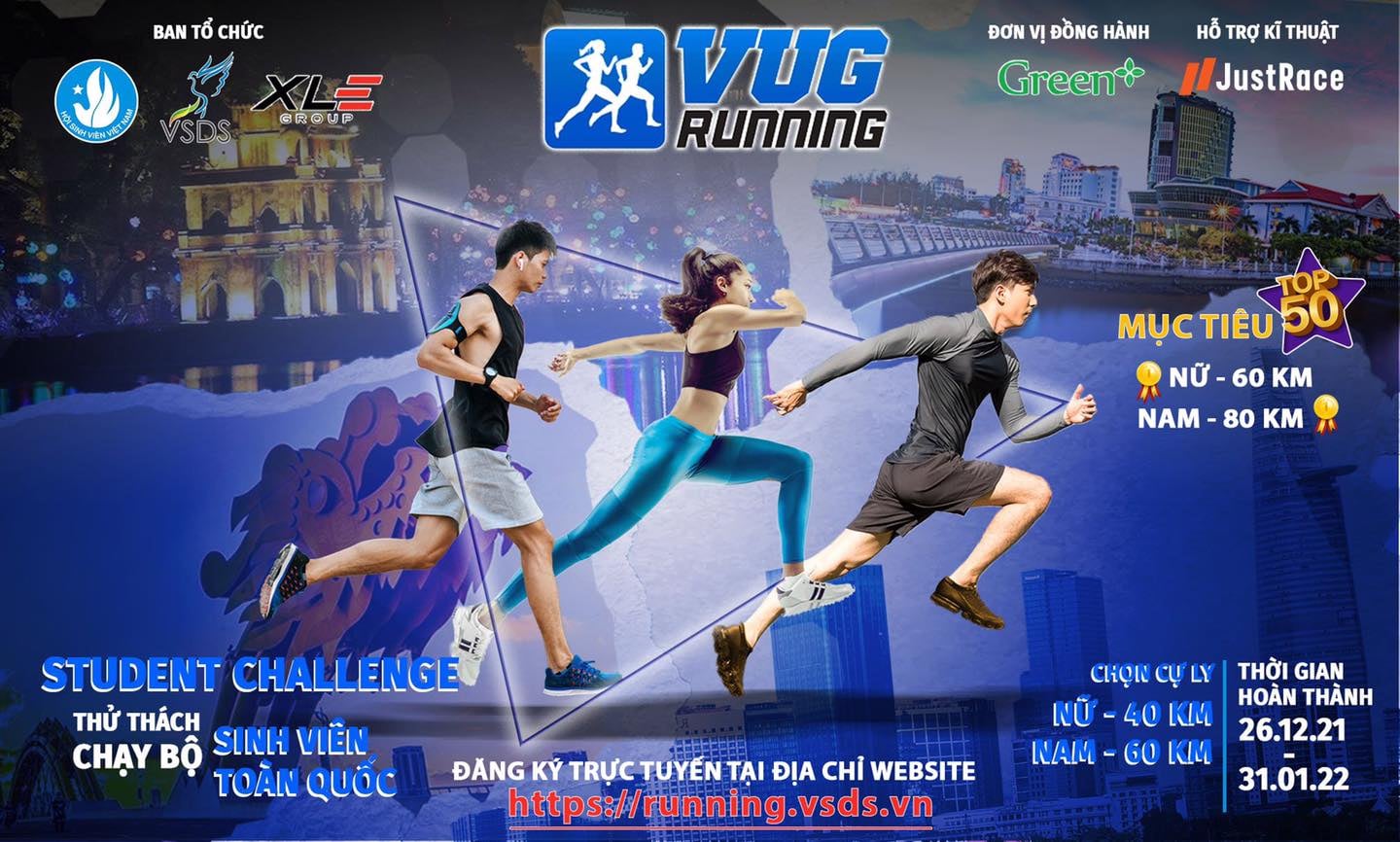 GIẢI CHẠY VUG RUNNING 2021 VỚI CHỦ ĐỀ 